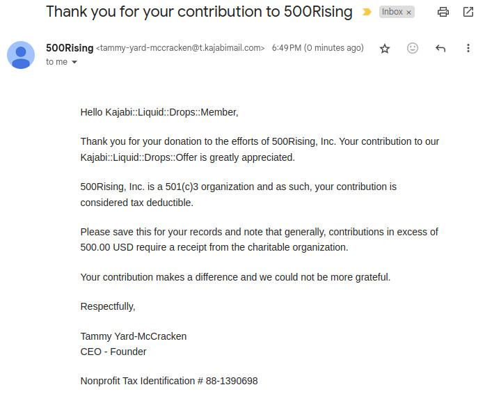 Donation