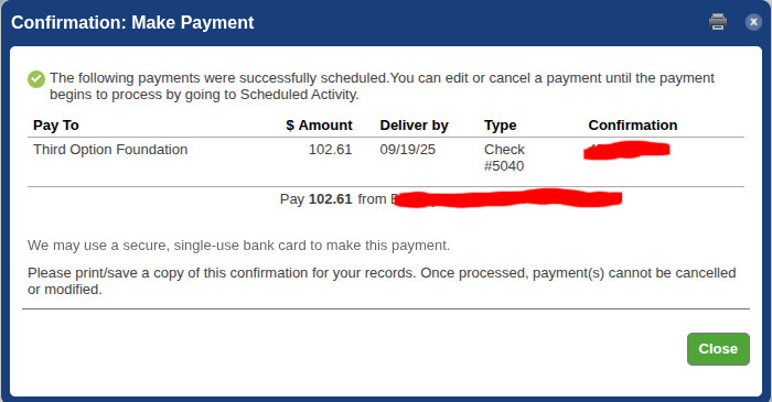 Donation